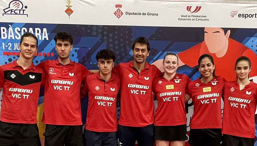 El Girbau Vic TT, campeón de Cataluña absoluto femenino