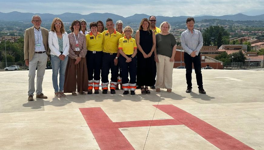 El SEM pone en funcionamiento el vuelo nocturno en el Consorci Hospitalari de Vic