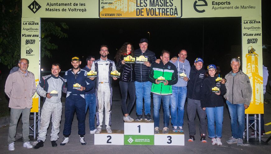 Joan Salvans i Marçal Mompió repeteixen triomf al 3r Rally Les Masies de Voltregà