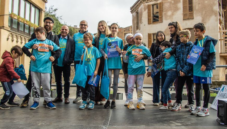 Deporte para todos en la 4a Carrera Infantil y Juvenil Adaptada de Vic