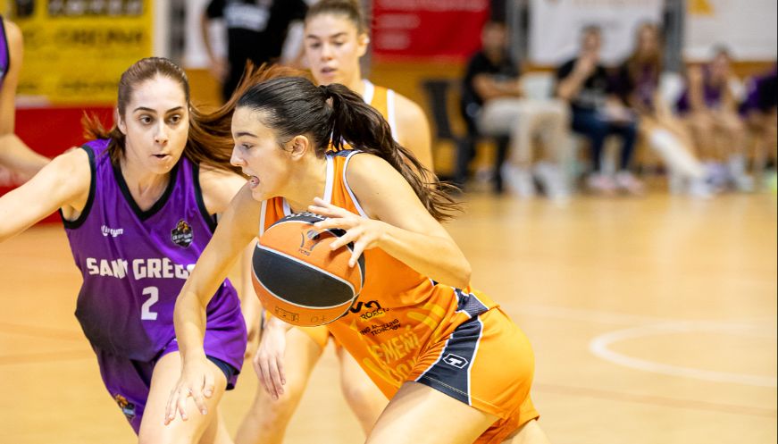 Victòria molt treballada del Femení Osona - Ova Projects (62-64) a la pista del CB Vilablareix