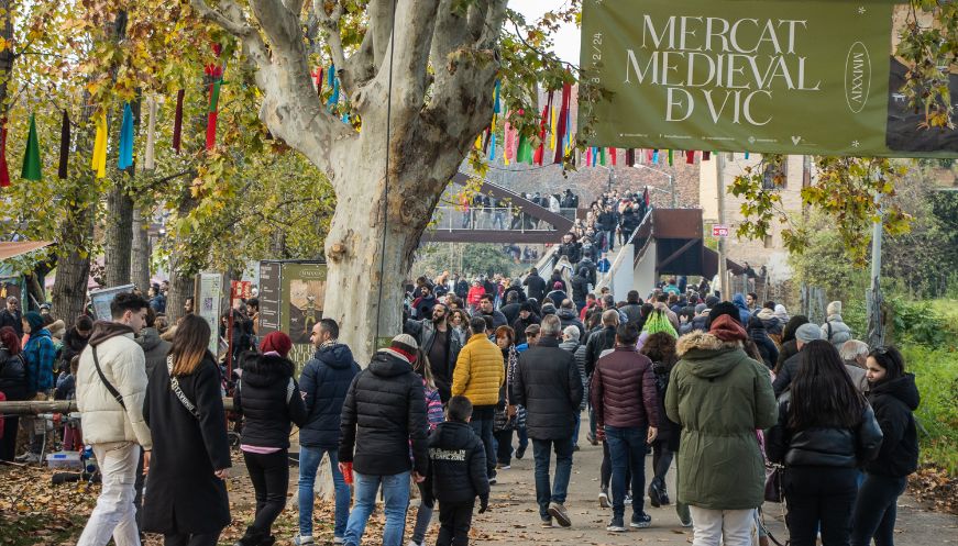 El Mercat Medieval de Vic reafirma el seu atractiu amb més de 240.000 visitants