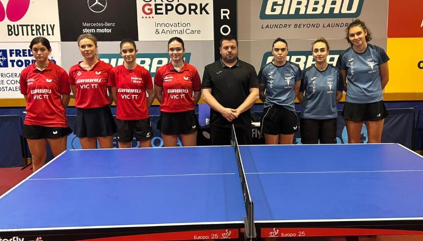 Victòries del Girbau Vic TT a la Divisió d’honor estatal i eliminació a la Copa d’Europa