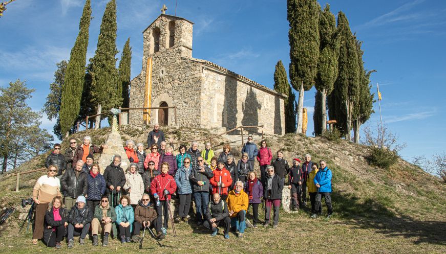 Última caminada de l’any de l’Associació de Jubilats i Pensionistes d’Osona - Rambla de Vic