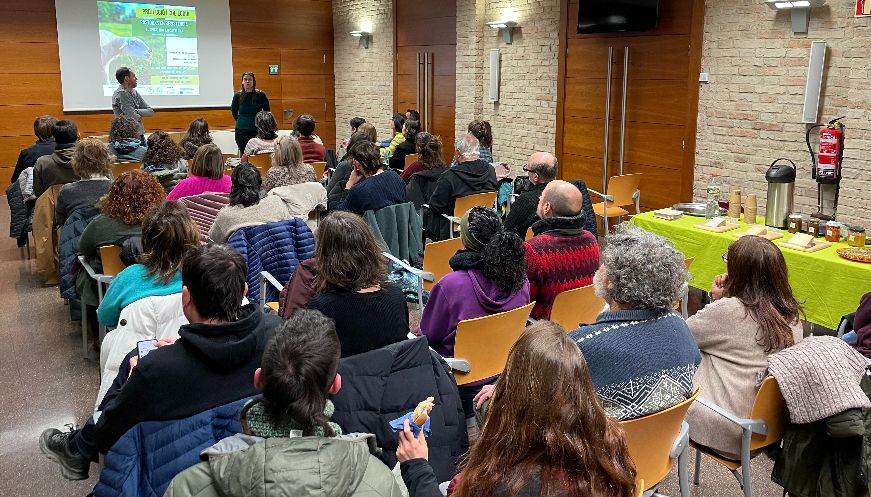 Èxit al primer acte del 10è aniversari del Banc de Llavors de Roda de Ter