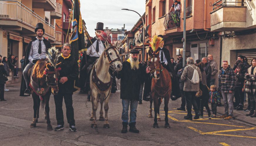 Lluïdíssima festa dels Tonis a Santa Eugènia de Berga