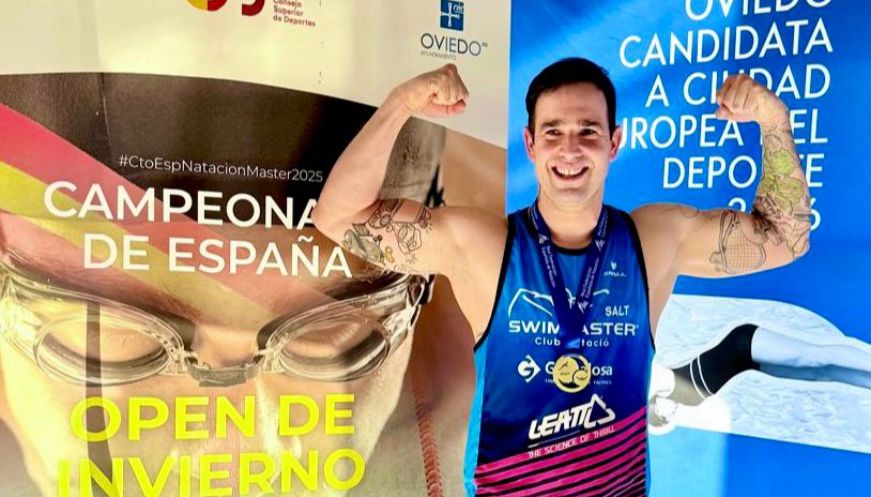 Gutierrez campió d'Espanya en natació